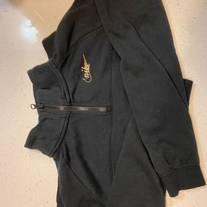 NIKE CROPPED QUARTER ZIP